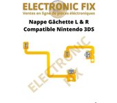 ELECTRONICFIX Juego de manteles con contactor de botón disparador L y; Cable flexible compatible con Nintendo 3DS