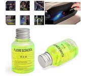 1 unidad, aceite fluorescente, detector de fugas de aceite ultravioleta para sistema de aire acondicionado de automóvil
