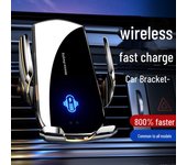 Cargador inalámbrico para coche y soporte para teléfono Magic Clip A1