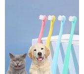 Cepillo de dientes para perros, cepillo de cabeza pequeña para limpieza de dientes y boca. A1