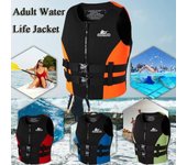 Nuevo chaleco salvavidas de pesca de neopreno para adultos, deportes acuáticos, Kayak, remo, Rafting, chaleco salvavidas de seguridad S-3XL XXXL rojo