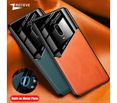 Funda Mi9T Pro de cuero PU para coche, funda magnética dura de PC para Xiaomi Mi 9T Pro Xiomi Redmi K20 para Xiaomi 9T Mi9T Pro For Xiaomi Mi 9T rojo
