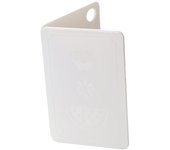 Tabla de cortar de cocina plegable, tabla de cortar de plástico portátil para frutas, para pícnic al aire libre y camping Nordic Rice White 20x12.5x0.8cm