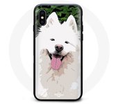 Coque Iphone XS Max Chien Samoyède