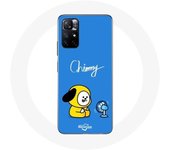 Coque pour Xiaomi Redmi Note 11s 5G Bangtan BTS BT21 Chimmy Jimin Fond Bleu