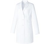 Abrigo de Doctor Tejido de Manga Larga Muy Cómodo Incluso con Viento UN0200 Blanco [UNITE] Abrigo de Mujer, Mujer, Manga, Transpirable,