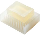 Bandeja de jabón escurridora Yamazaki Jitsugyo, flotador transparente 2992