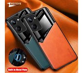 Funda Realme10 Pro Zroteve Cuero PU Coche Magnético Cubierta Dura de PC Para OPPO Realme 10 11 Pro Plus + Realme11 Pro+ 5G Fundas de Teléfono Realme 10 (4G) negro
