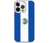 Coque iPhone - Drapeau Salvador - iPhone 13 Pro - Souple - Multicolore - Vertical