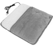 Calentador de pies con almohadilla calefactora USB, calentador de pies de invierno para el hogar y la Oficina, eléctrico