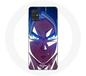 Coque maniacase pour Samsung Galaxy A51 5G Dragon Ball Goku Visage énervé