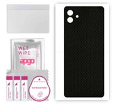 apgo Protective Skin Sticker for the back compatible with Samsung Galaxy M13 5G, Wrap Film, Foil, Vinyl - Pattern Matrix