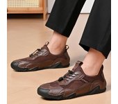 Sandalias casuales de verano para hombres Zapatos casuales Zapatos de malla transpirables 39 negro