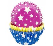Creative Party Estuches para muffins y cupcakes Super Star (Paquete de 75) One Size