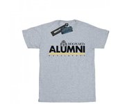 Harry Potter Womens/Ladies Hogwarts Alumni Hufflepuff Cotton Boyfriend T-Shirt XL blanco