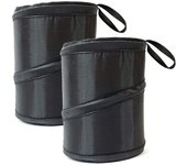 Cubo de basura plegable para coche, cubo de basura portátil para vehículo, bolsa impermeable emergente, cesta de basura, accesorios interiores de coche