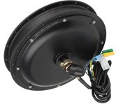Motor de buje delantero de 48 V y 1500 W para bicicleta eléctrica, batería de litio, motor de tracción delantera modificado.