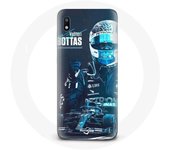 Coque pour Samsung Galaxy A10 Formule 1 Valtteri Bottas Pilote de F1 Noir