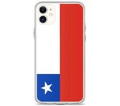 Coque pour iPhone - PIXELFORMA - iPhone 11 - Drapeau du Chili - Sopa de silicona - Design léger