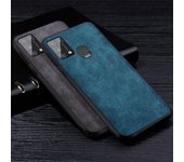 Funda de piel sintética de primera calidad para Samsung Galaxy A31, A41, A21S, A11, M11, color liso, para Samsung Galaxy M31, M31S, M51 Galaxy M11 gris