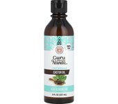GuruNanda, aceite de ricino prensado en frío, 8 fl oz (237ml)