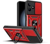 Funda protectora de cámara para Realme C53 C55 C33 C35 C31 C30 C25y C21y C3 C21 C20 Narzo N53 N55Armor cubierta de anillo híbrido For Realme C3 azul