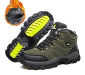 36-48 Winter Plus Velvet Warm High Top Outdoor Leisure Senderismo y montañismo Zapatos para parejas Zapatos deportivos 36 gris