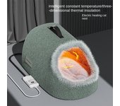 Nido eléctrico para mascotas, calefacción eléctrica, nido para gatos, perrera para gatos con temperatura constante, perrera para perros pequeños, cama calefactora para perros, accesorios para perros