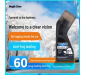 Recubrimiento antivaho y antilluvia para cristales, cascos, parabrisas y espejos de automóviles. towel azul