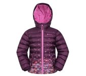Chaqueta acolchada Seasons Dandelions para niños de Mountain Warehouse 2-3 Years púrpura