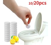 Limpiador en aerosol efervescente de limpieza multifuncional, descalcificación rápida, tableta de limpieza descontaminante, herramienta de limpieza de suelo de baño para el hogar 10pcs