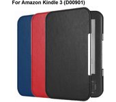6 inch E-Reader Case Anti-fall Back Cover Premium Protective Shell for Kindle 3 Keyboard D00901 rojo