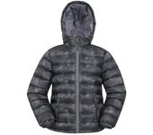 Chaqueta acolchada de camuflaje para niños/niños de Mountain Warehouse 9-10 Years negro