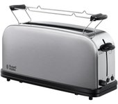 Tostadora Russell Hobbs Retro Adventure - Ranura especial para baguette - Temperatura regulable - Descongela