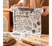 Papel especial para freidora de aire, papel de aceite de silicona, papel para hornear, papel absorbente de aceite, especial para freidora de aire, utensilios desechables para hornear blanco
