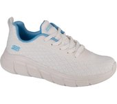 Skechers Bobs Sport B Flex - Quick Pivot, Zapatillas blancas mujer 36 blanco
