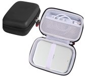 Impresora para teléfonos inteligentes Canon iNSPiC iNSPiC instax mini LiPlay Estuche de almacenamiento para cámara instantánea Hermitshell PV-223/ PV-123-SP/iNSPiC ZV-123-PW/FUJIFILM - negro