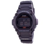 Casio Youth Illuminator Digital W-219H-8B W-219H-8B Reloj para hombre negro