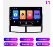 Radio de coche Android para Jeep Grand Cherokee 2004-2005 Reproductor multimedia Unidad principal Navegación GPS estéreo BT WIFI 1+16 GB 1+16GB