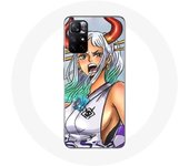 Coque pour Xiaomi Redmi Note 11s 5G One Piece Anime Yamato Affiche Teaser