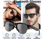 Gafas inteligentes para hombres y mujeres, modernas, para deportes al aire libre, ciclismo, a prueba de rayos ultravioleta, Bluetooth, recepción de música, rechazo de llamadas