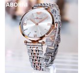 Reloj ABORNI Reloj de cuarzo para mujer Reloj para mujer Reloj lleno de estrellas Reloj de diamantes Reloj impermeable para mujer