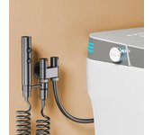 Bidé portátil, accesorios de baño inteligentes, cabezal de ducha higiénico para limpieza de inodoros, artículos para enemas y sexo anal, accesorios y equipos A