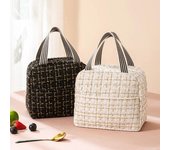 Bolsas de almuerzo portátiles, lonchera con aislamiento térmico, bolsa de almacenamiento, lonchera escolar para niños, bolsa de almacenamiento para picnic, bolsa de gran capacidad azul