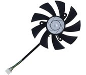 Para MSI GTX 1060 OCV1 iGAMER GTX950 OCV2 R7 360 2GD5 Enfriador de tarjeta de video Enfriador de tarjeta de video Ventilador de chip de reemplazo Enfriador VGA Tarjeta gráfica Gráficos