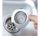Filtro de desagüe de piso de acero inoxidable para fregadero de cocina y baño, red antifugas de agua