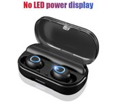 V10 BT 5.0 Auriculares inalámbricos estéreo inalámbricos Mini auriculares de sonido HiFi Auriculares 2400mAh Powerbank No power display