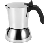 Cafetera de Acero Inoxidable 304 Cafetera Moka Tetera de Extracción para Uso Doméstico y de Cafetería