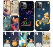 Funda de silicona para teléfono Art Little Prince para iPhone 12 Mini 11 13 14Pro Max XS XR X 6 7 8 Plus 5 Funda a prueba de golpes Fundas Coque Bolsa iPhone 14