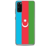 Coque Téléphone - Samsung - Galaxy S20 Plus - Drapeau Azerbaïdjan - Souple - Multicolore